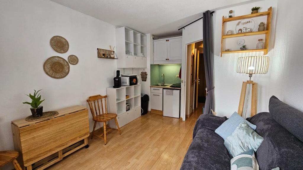 Posezení v ubytování Cozy studio