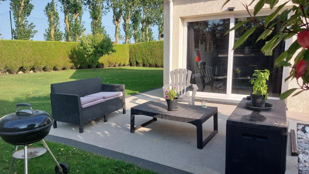 Zahrada ubytování Chambre Magnolias