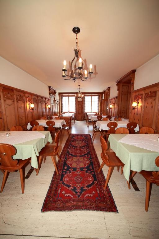 Zona de estar de Hotel Albula & Julier
