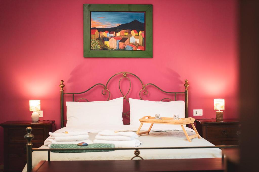 Sicily in Love - Rooms and Apartment - Pedara Catania Etna - Deluxe Tweepersoonskamer (2 Volwassenen + 1 Kind)