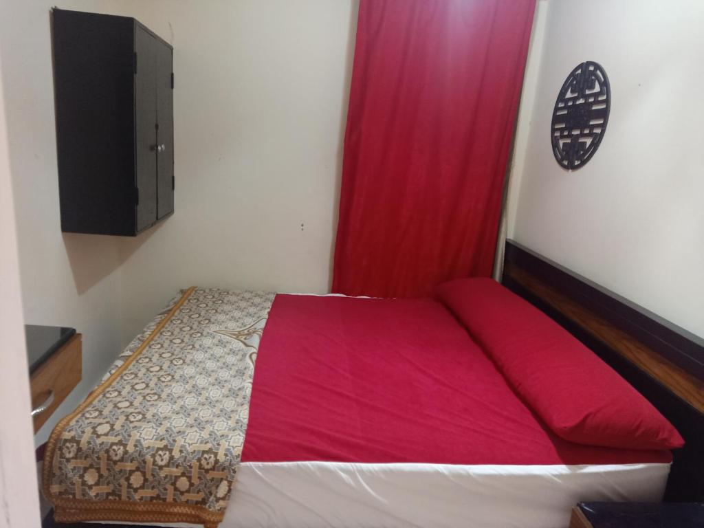 Postel nebo postele na pokoji v ubytování شاليه