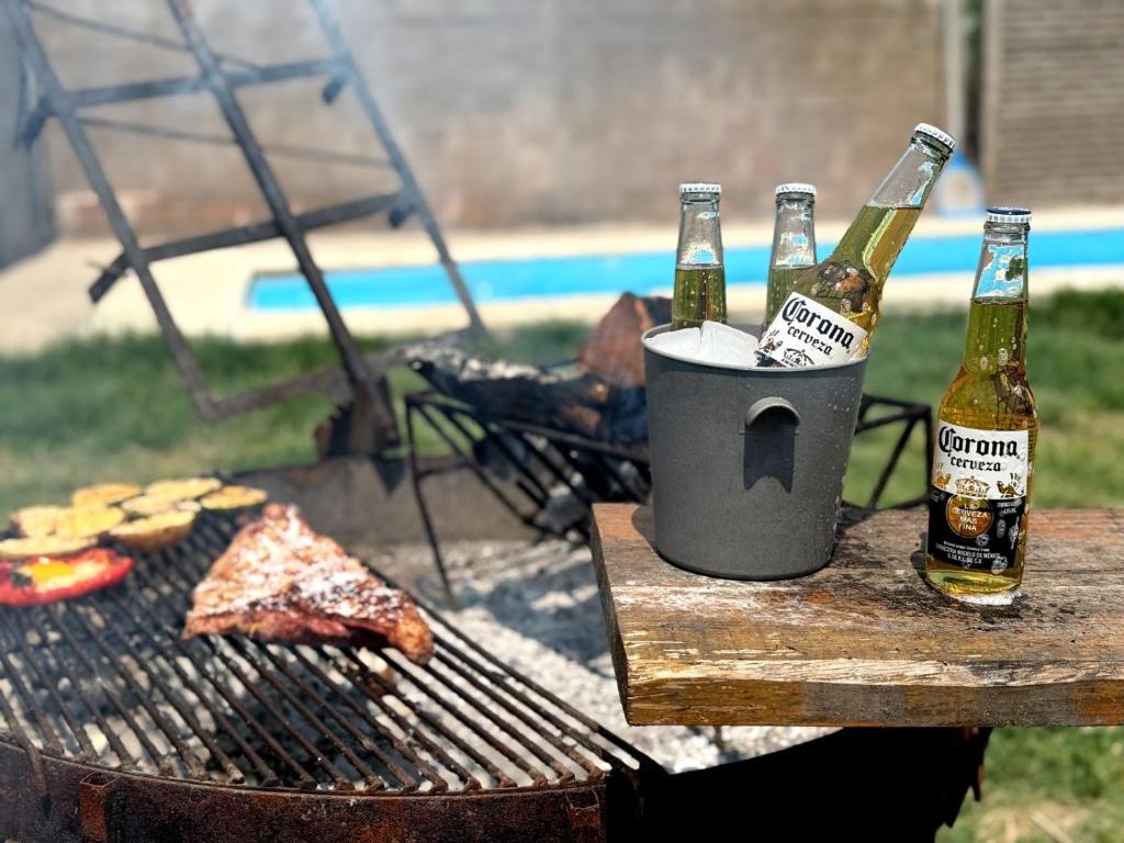 Nápoje v ubytování Departamento por dia