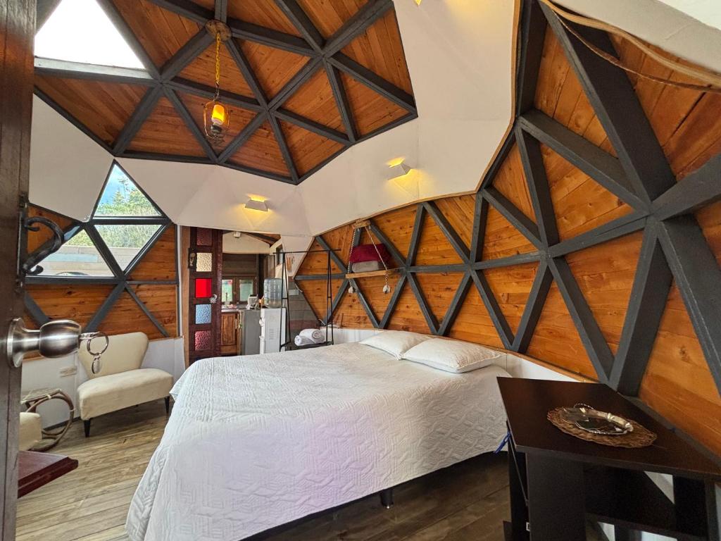 Giường trong phòng chung tại PrivaDome