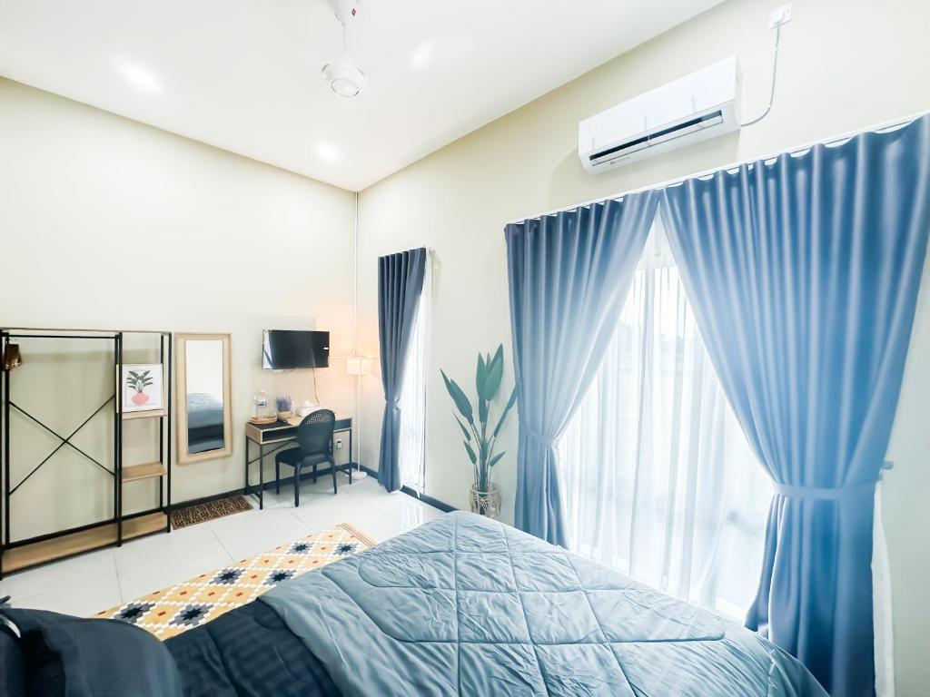 Postel nebo postele na pokoji v ubytování The Canal Villa