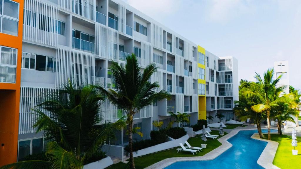 Bazén v ubytování Apartment in Punta Cana nebo v jeho okolí
