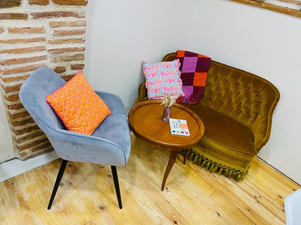 Posezení v ubytování Studio Grand Rue