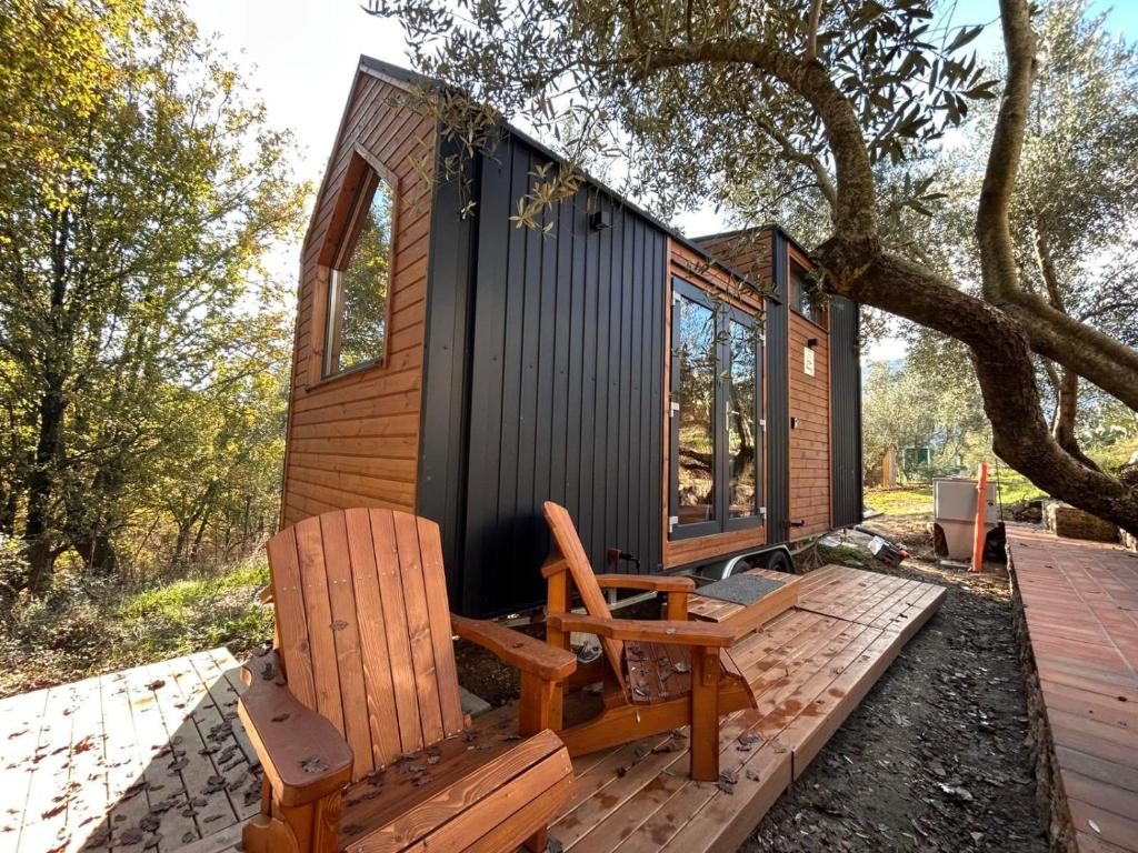 Budova, kde se prázdninový dům nachází