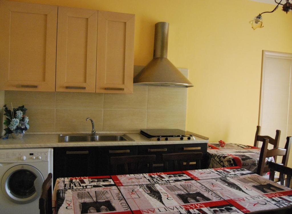 Kuchyň nebo kuchyňský kout v ubytování B&B Monte Vulture