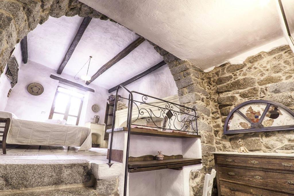 Katil dua tingkat atau katil-katil dua tingkat dalam bilik di Casa Masini
