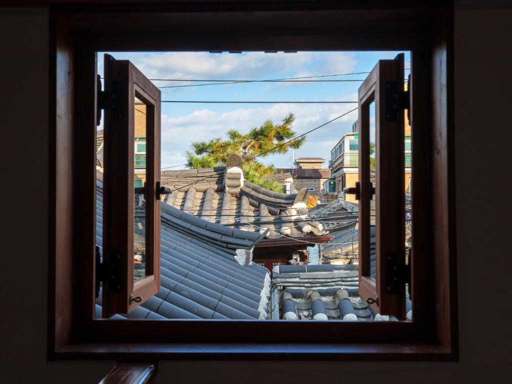 En balkon eller terrasse på 아린정