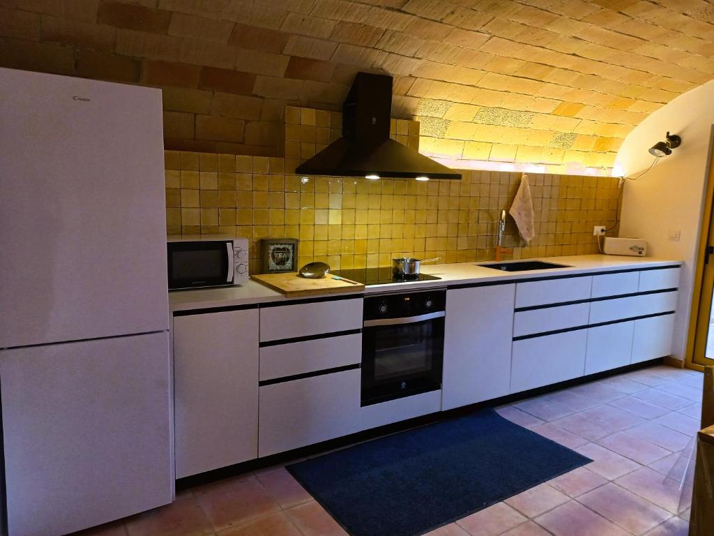 Køkken eller tekøkken på Casa Groga