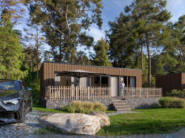 Το κτήριο όπου στεγάζεται  η παραθεριστική κατοικία