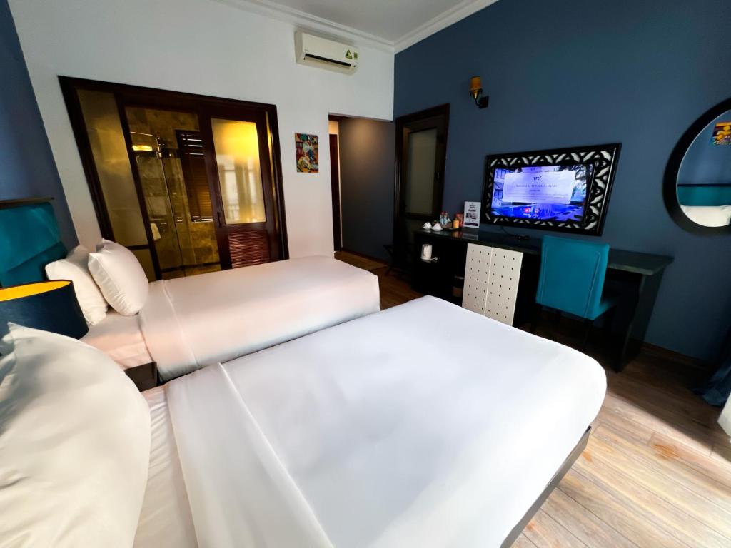 Phòng Deluxe 2 Giường Đơn