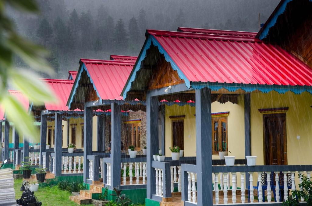 Το κτήριο όπου στεγάζεται  το δωμάτιο σε οικογενειακή κατοικία