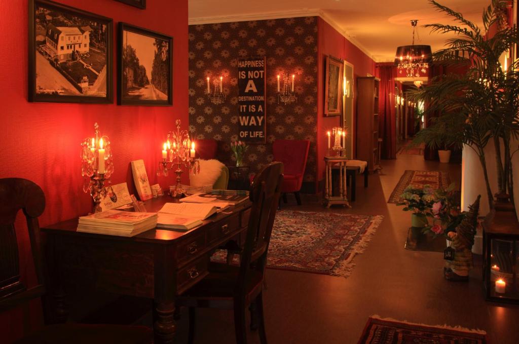 Restaurace v ubytování Vejbystrands Vandrarhem