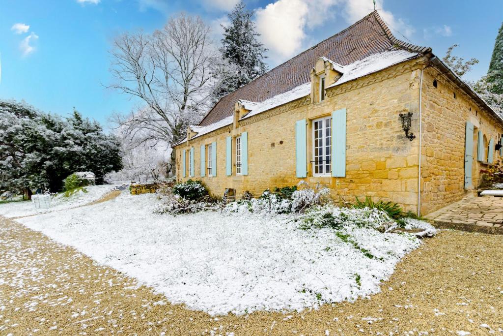 L'Hirondelle - La Cipière Gîtes v zimě