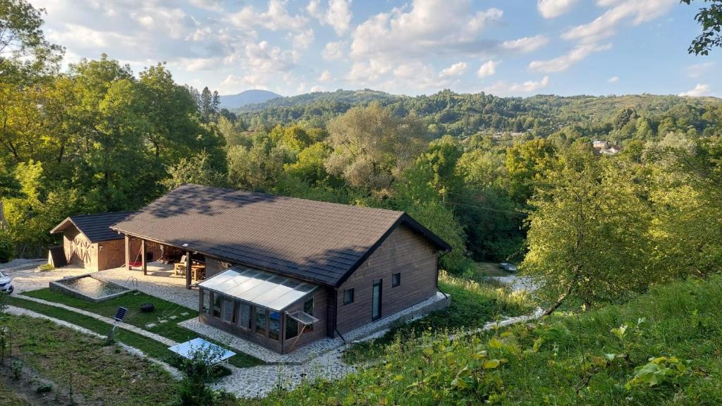 Příroda nedaleko prázdninového domu