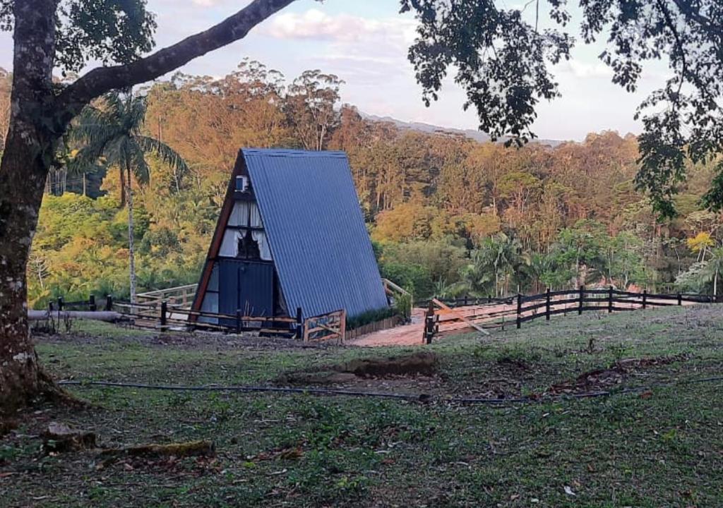 Zahrada ubytování Chalé Amorata