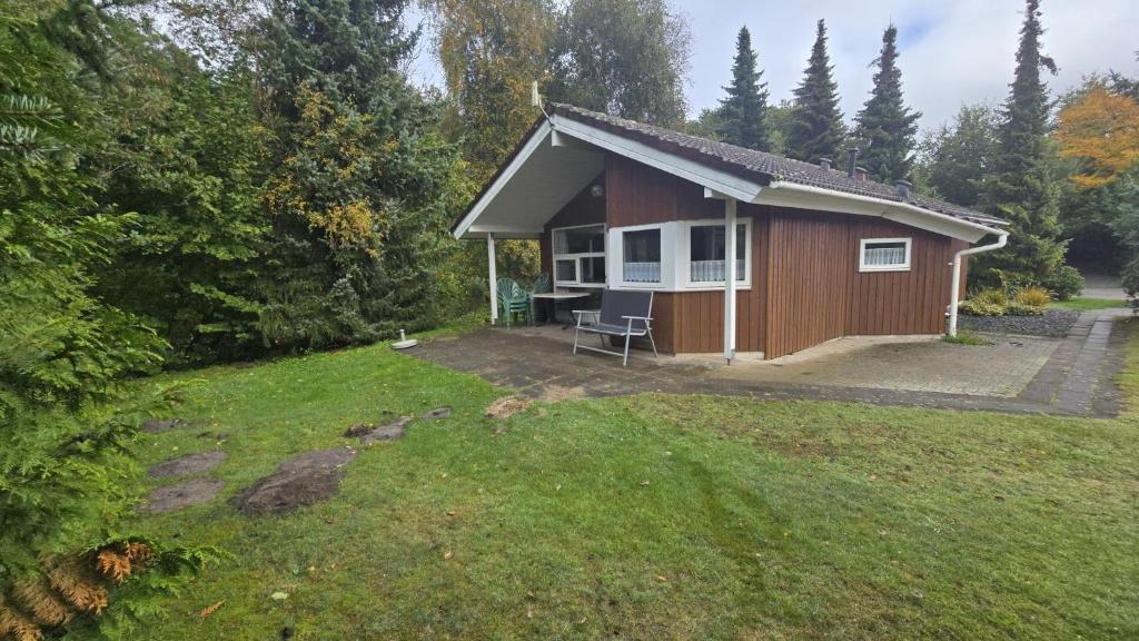 Zahrada ubytování Ferienhaus-Eichhoernchenhoehle