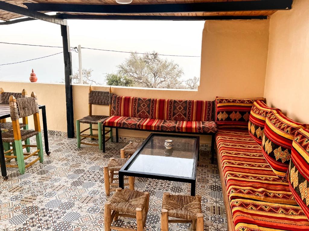 Posezení v ubytování Superbe Stay