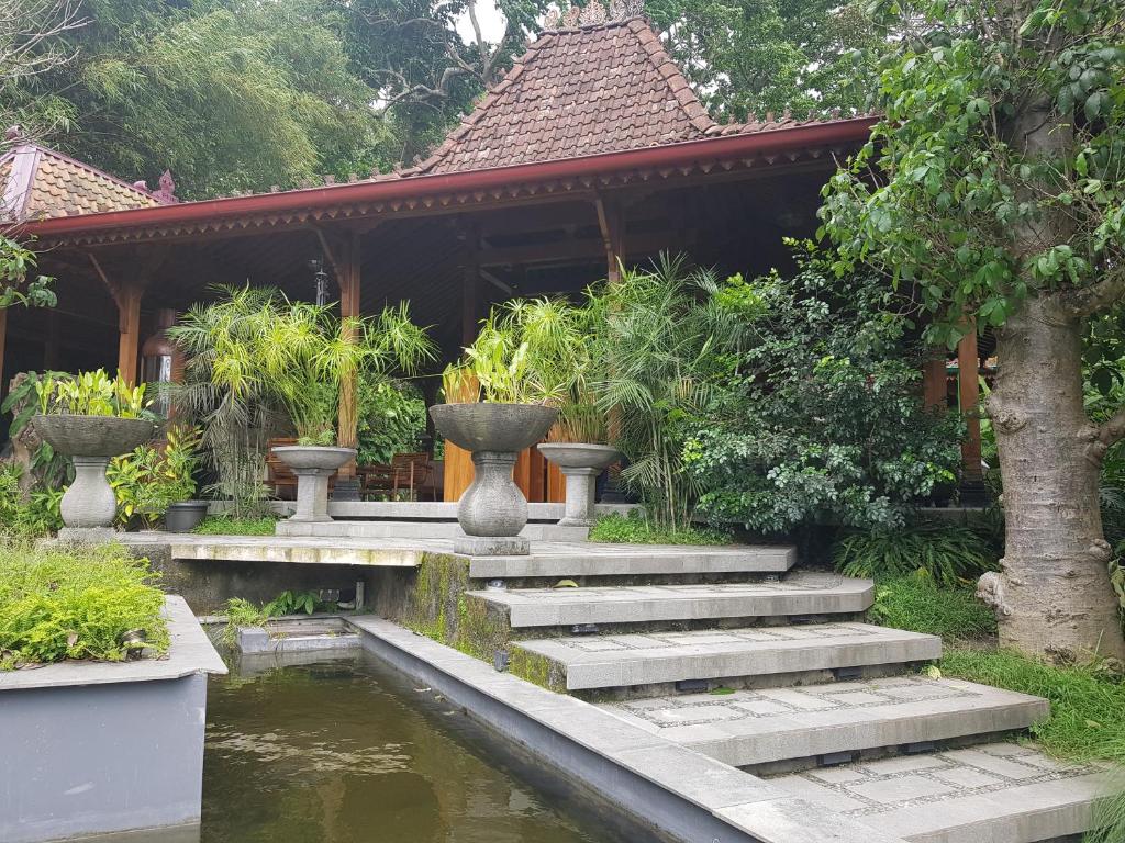 Zahrada ubytování NOBE Villas