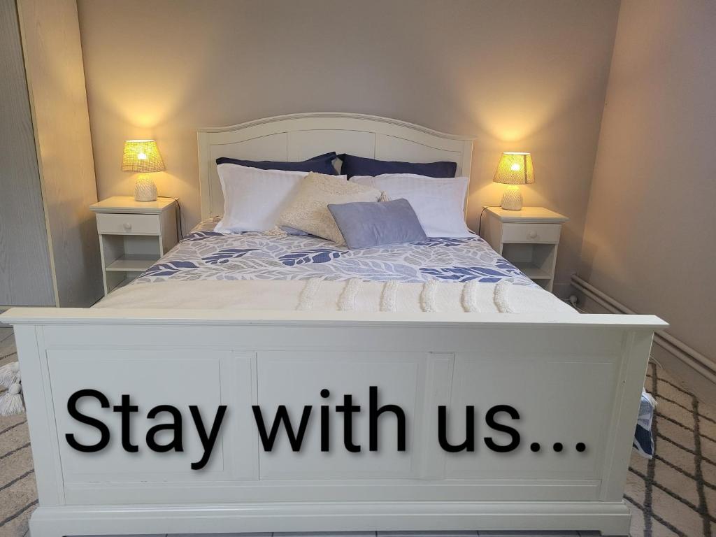 Ένα ή περισσότερα κρεβάτια σε δωμάτιο στο Panorama Widok