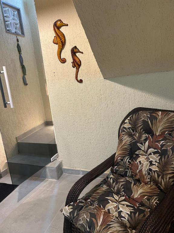 Χώρος καθιστικού στο Suite Tarituba 4