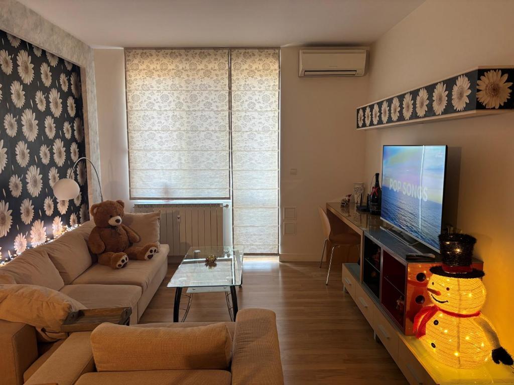 TV/trung tâm giải trí tại Vitosha Sunrise