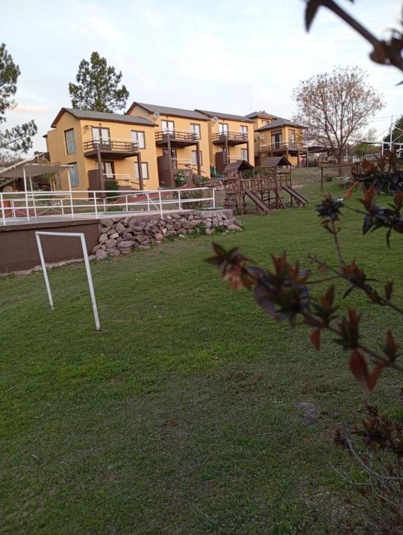 Zahrada ubytování cabanas La Bahia Escondida