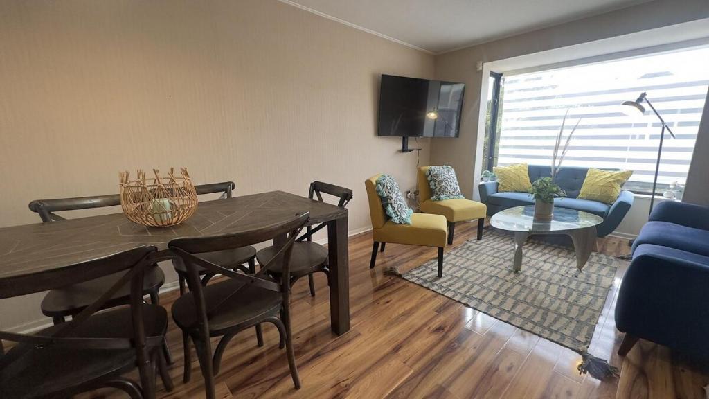 Χώρος καθιστικού στο Oceana Suites Los Maticos