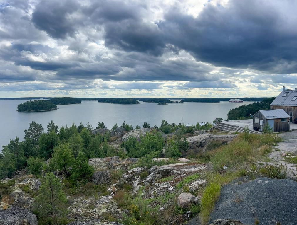 Paysage naturel près de la maison de vacances