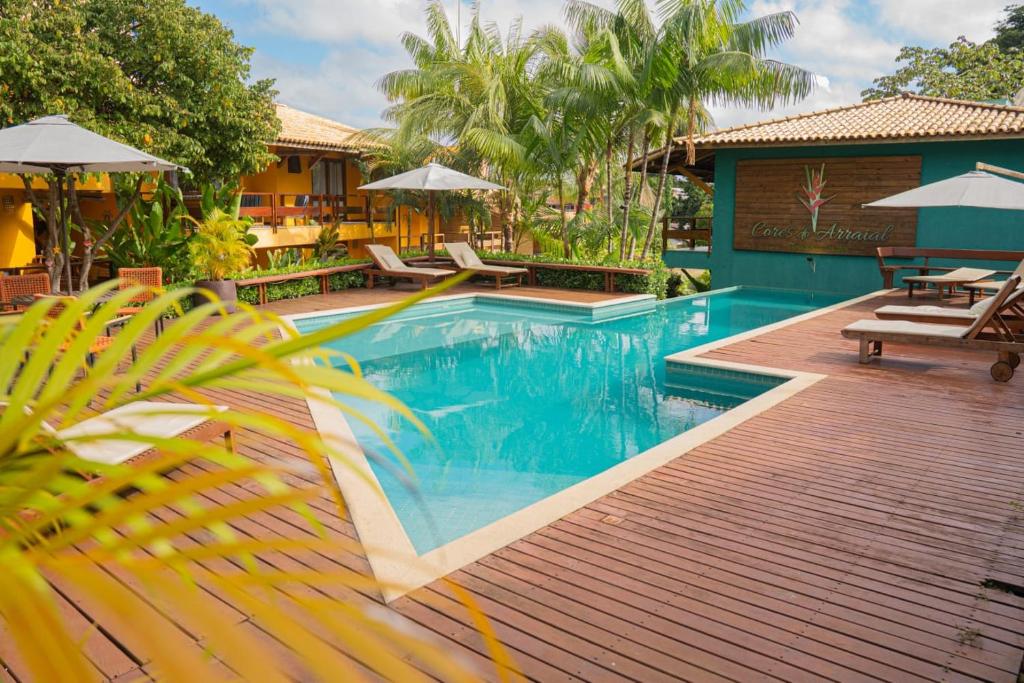 Bassein majutusasutuses Cores do Arraial Residence Hotel või selle lähedal