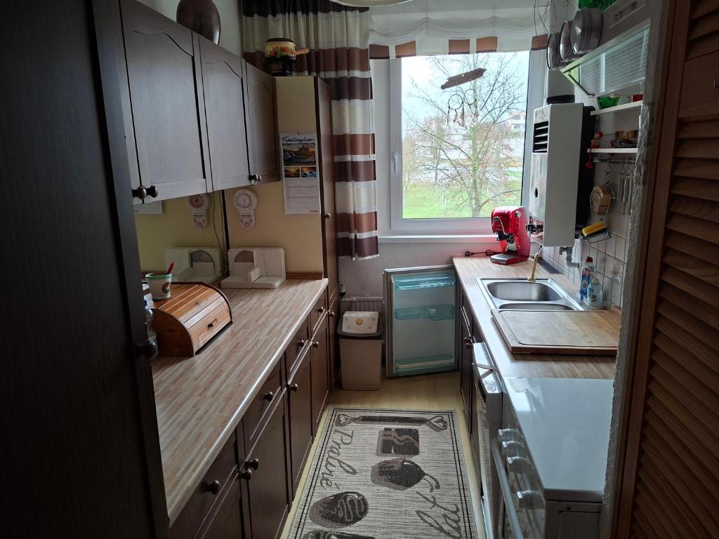 Kuchyň nebo kuchyňský kout v ubytování Casa Rosie