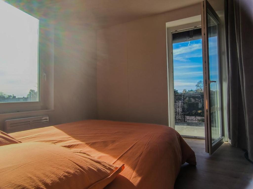 Postel nebo postele na pokoji v ubytování Mexiloft