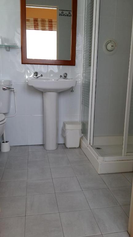 Koupelna v ubytování Abacus Guesthouse