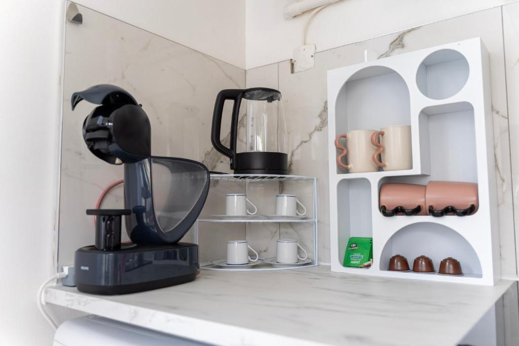 Принадлежности для чая и кофе в Le petit loft