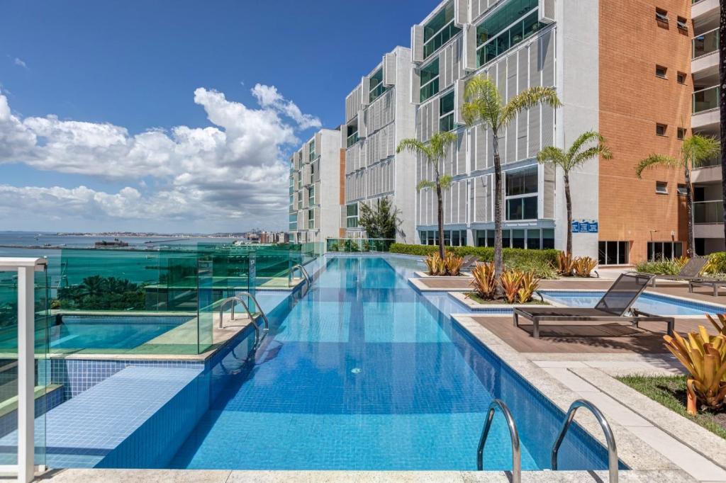 Bassein majutusasutuses Aconchegante apartamento em Cloc Marina Residence või selle lähedal