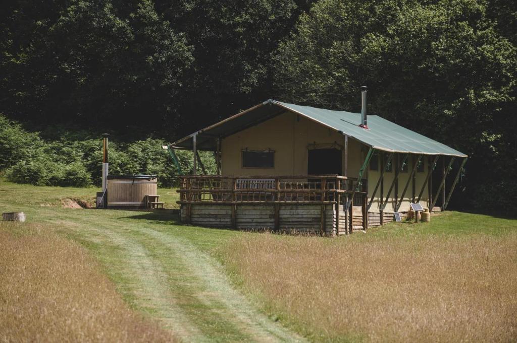 Naturlandskabet i nærheden af feriehuset