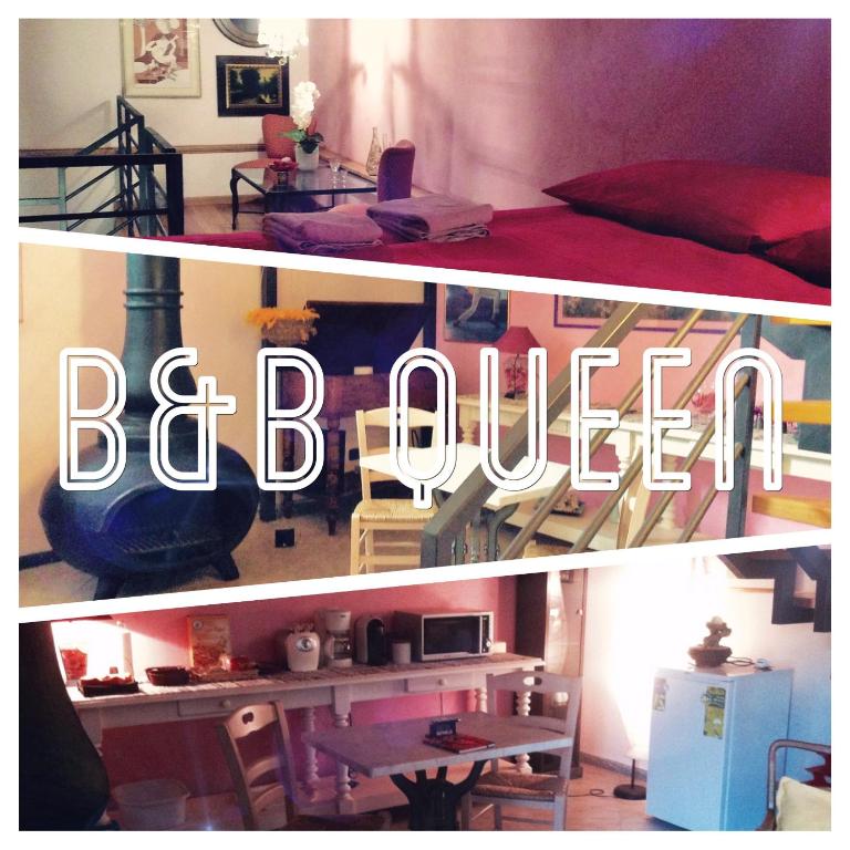 Posezení v ubytování Bed and breakfast Queen