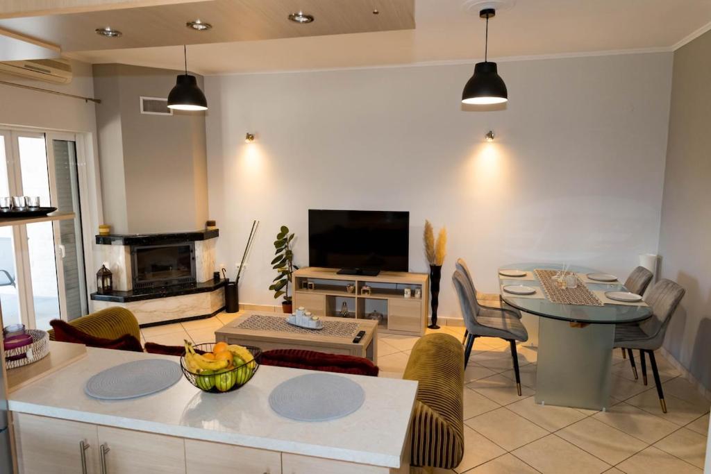 Μια τηλεόραση ή/και κέντρο ψυχαγωγίας στο An Oasis In Nature