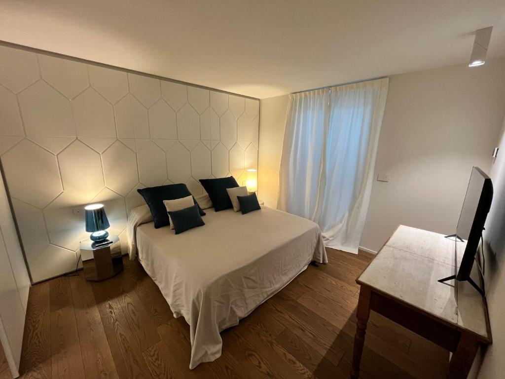 Postel nebo postele na pokoji v ubytování Villa JD