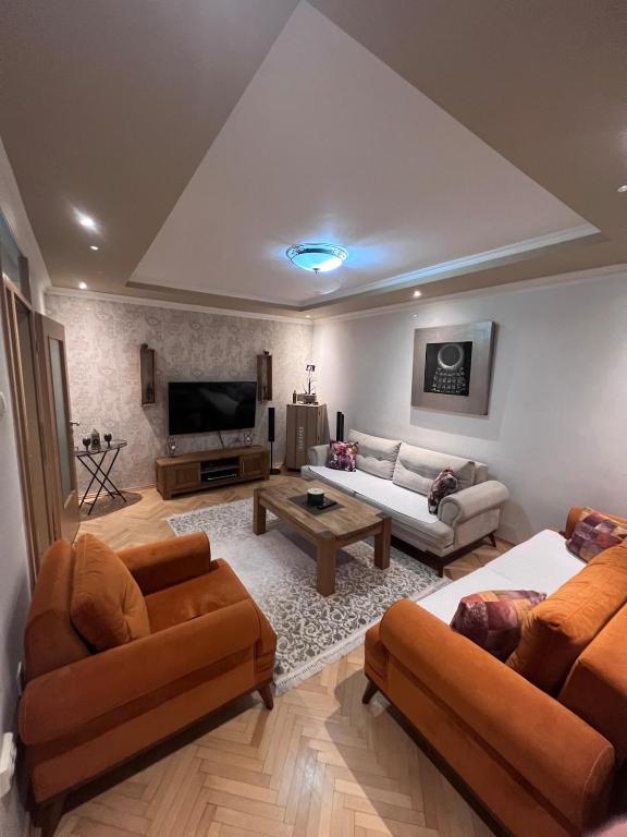 O zonă de relaxare la Ulpiana Apartment