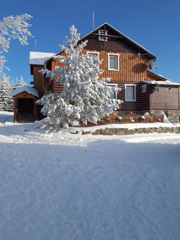 Το Chata Věra τον χειμώνα