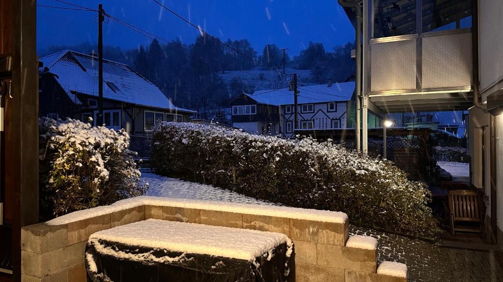 Το Ferienhaus Roßbachtal τον χειμώνα