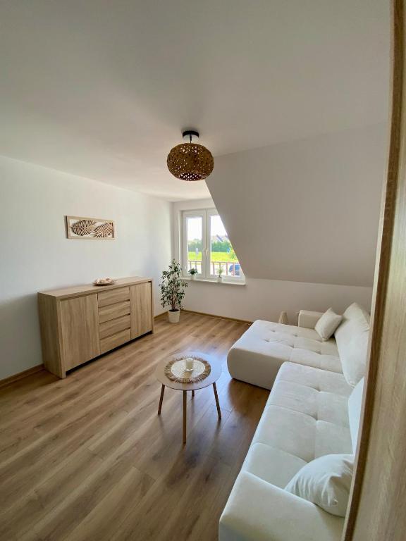 Posezení v ubytování Przytulna Przystań