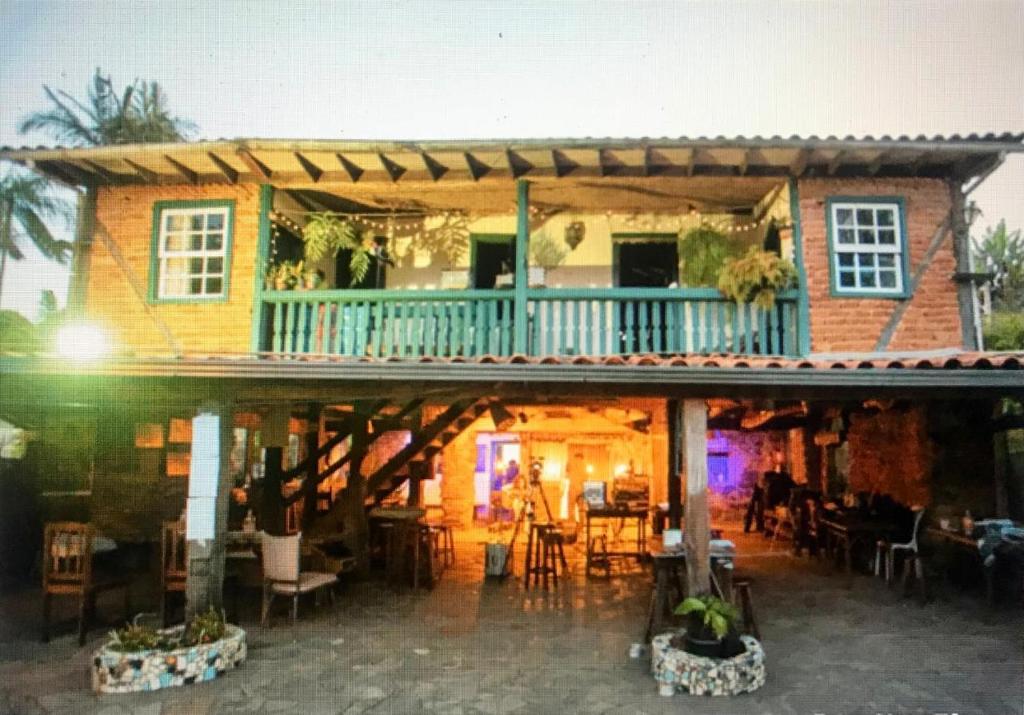 Restaurace v ubytování Pouso Sagarana