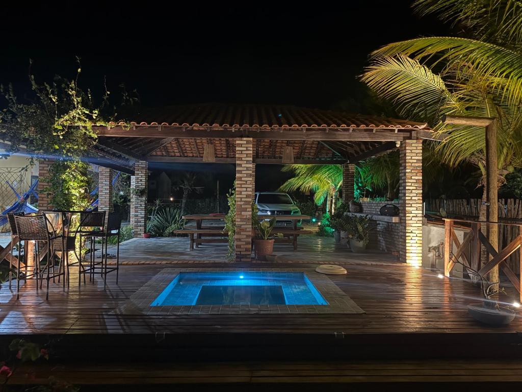 Swimmingpoolen hos eller tæt på Vivi Beach Macapá