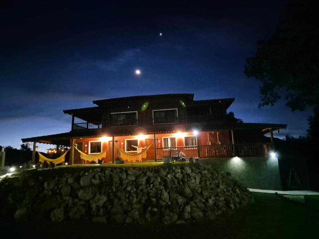 Bygningen som lejligheden ligger i