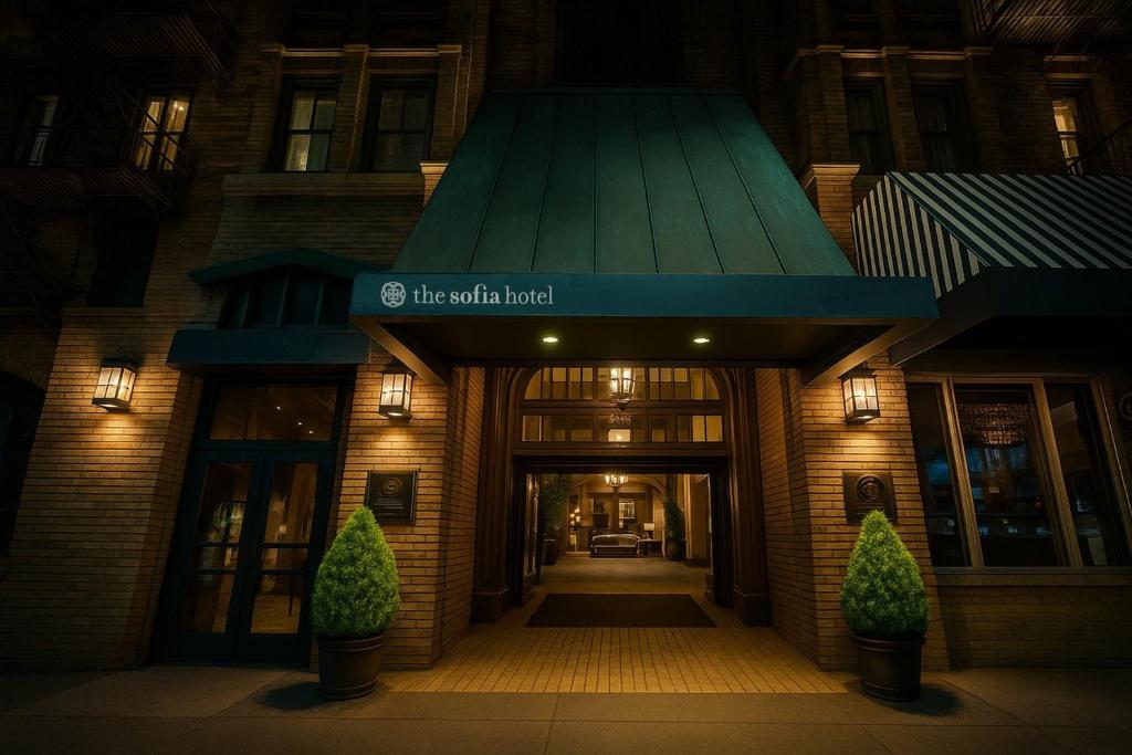 La fachada o entrada de The Sofia Hotel