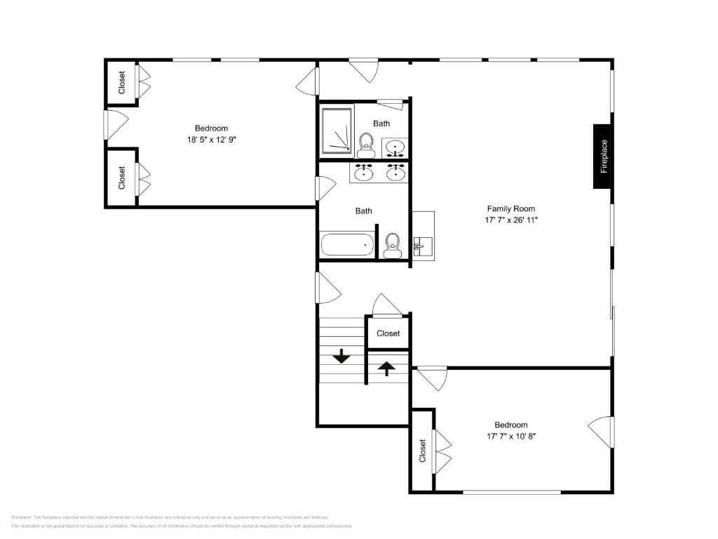 a floor plan of a house at Stilwater Serenity in Swanton